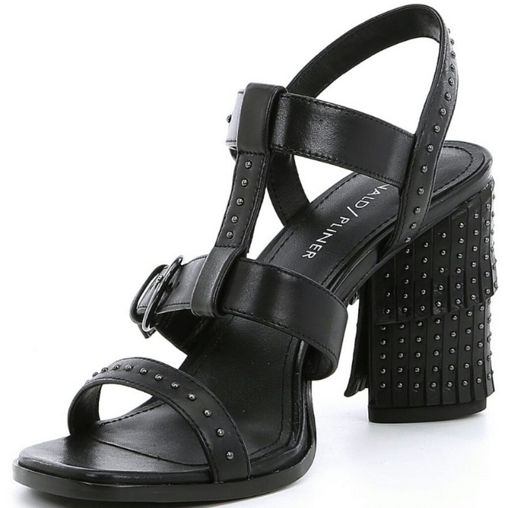 Donald J. Pliner Fringe Heel Sandal